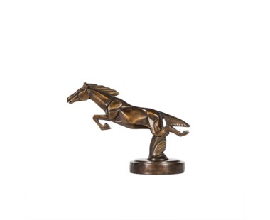 Bronze Leaping Horse